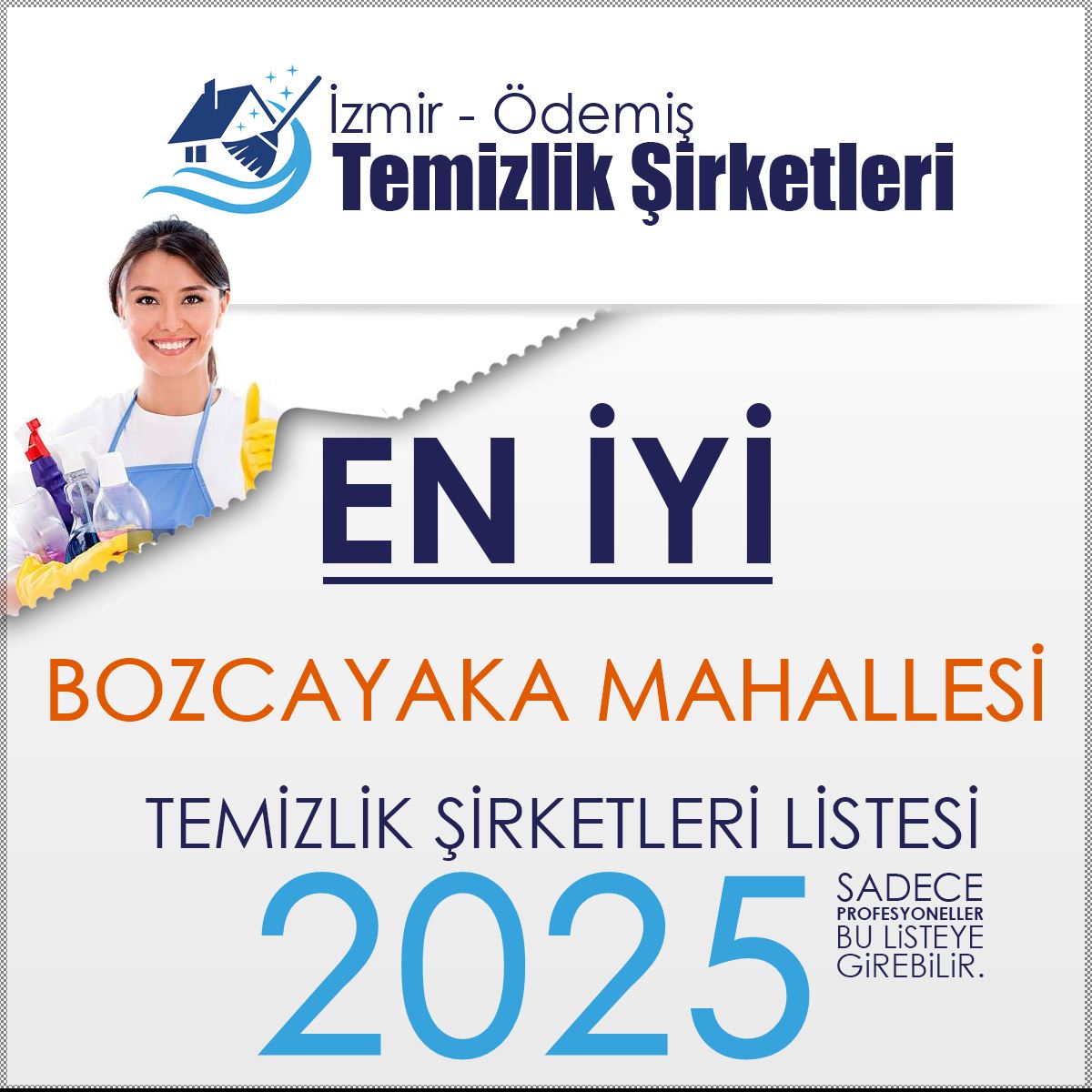 Ödemiş Bozcayaka Mahallesi En İyi Temizlik Şirketi